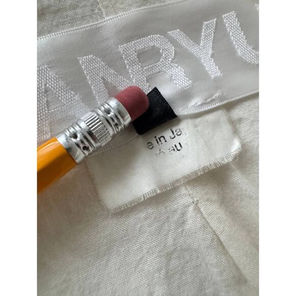 Ganryu Comme des Garcons Beige Cotton Zip Jacket - Picture 5 of 7